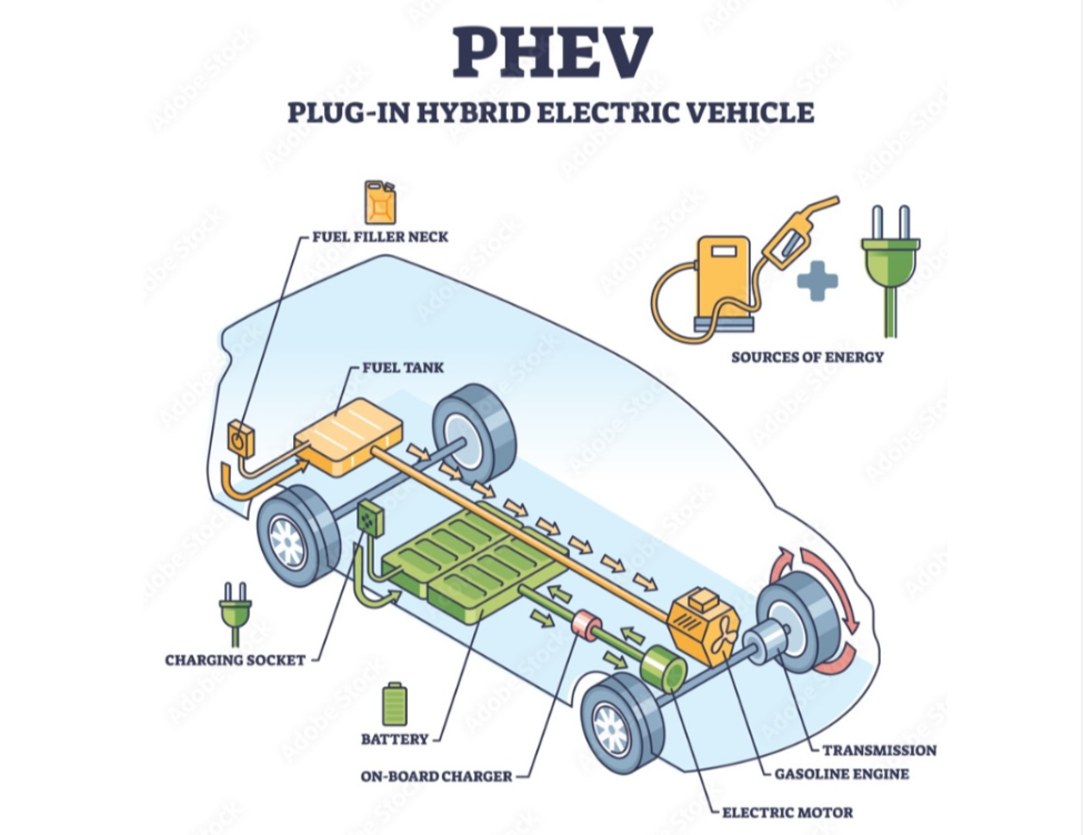 screenshot 1738829860 Phân biệt nhanh xe lai điện HEV và xe điện-xăng PHEV