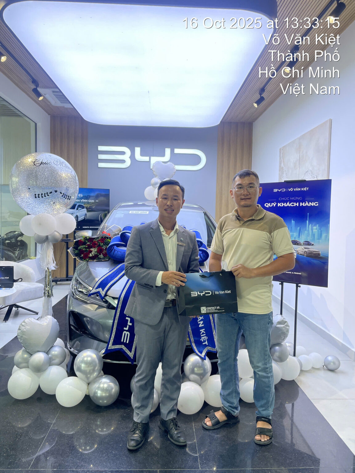 byd vo van kiet ban giao xe 1 BYD Võ Văn Kiệt